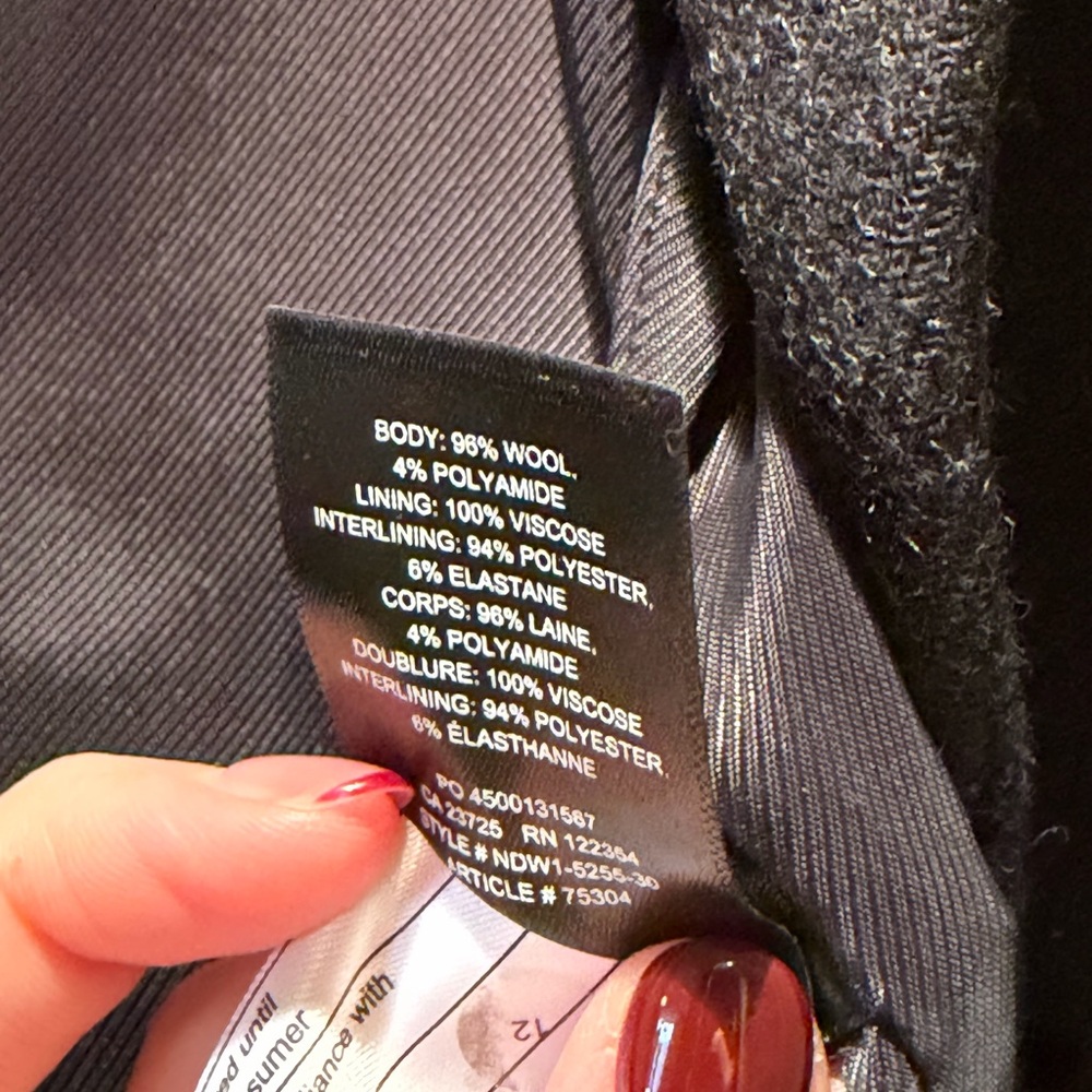 Babaton Wool Coat - Picture 4 of 4